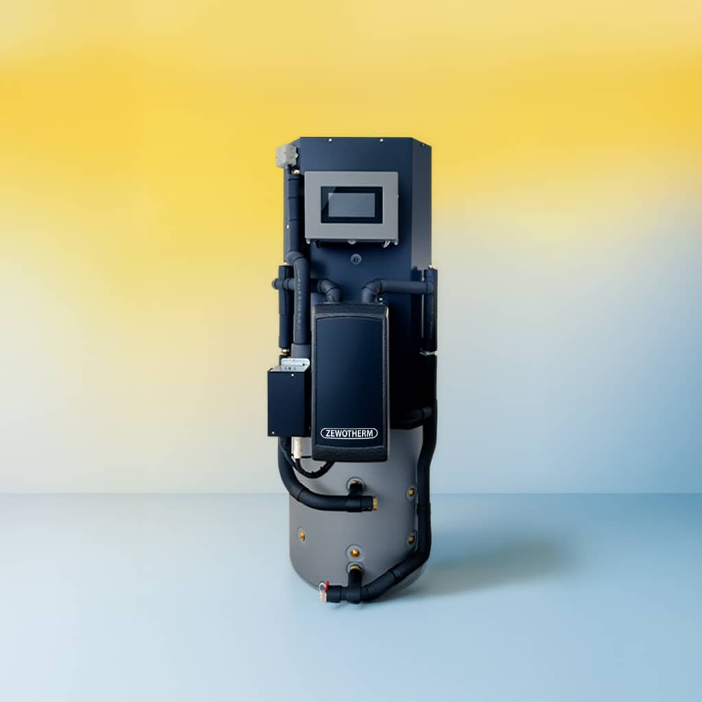 ZEWOTHERM LAMBDA Kombispeicher mit integriertem Display zur effizienten Wärmespeicherung